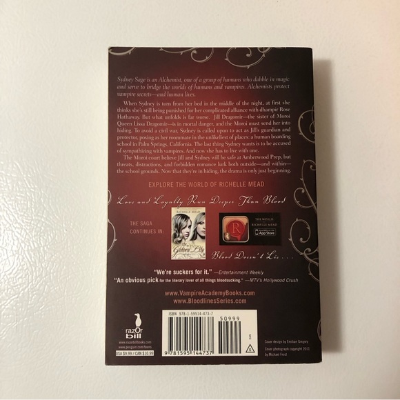 Richelle Mead Books Vampire Academy Shadow Kiss, Blood Promise & Bloodlines Lily - Picture 9 of 13